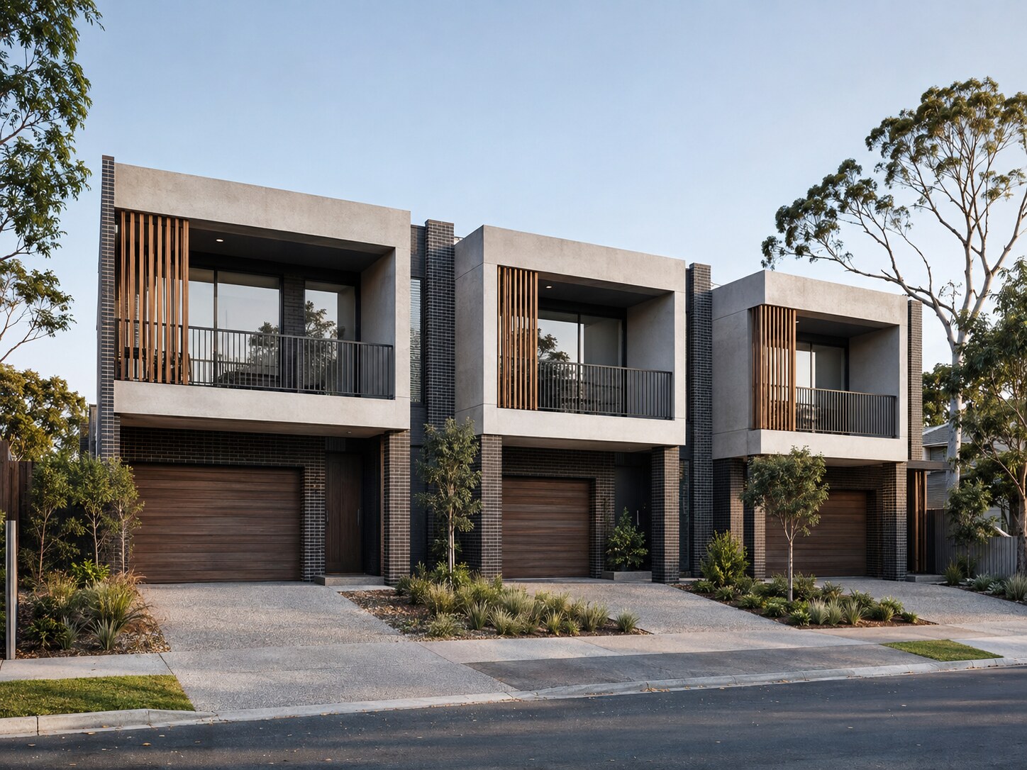 Boutique contemporary townhouse development