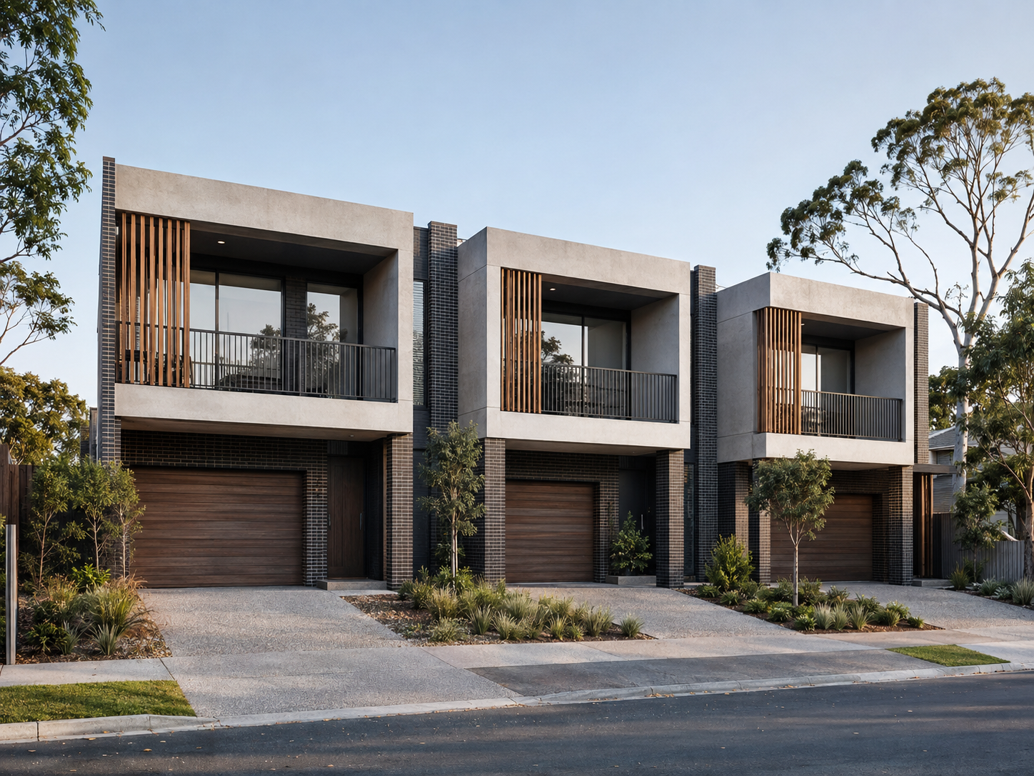 Boutique contemporary townhouse development